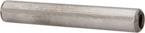 Gibraltar - 5/16" Diam x 2" Pin Length C-1215 Case Hardened Steel Pull Out Dowel Pin - 1 Beveled & 1 Threaded End - Eagle Tool & Supply