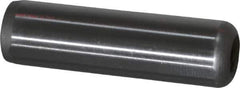Gibraltar - 1/2" Diam x 1-3/4" Pin Length C-1215 Case Hardened Steel Pull Out Dowel Pin - 1 Beveled & 1 Threaded End - Eagle Tool & Supply