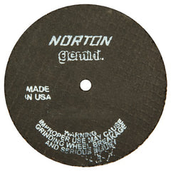 4″ × 1/8″ × 1/4″ Gemini Small Diameter Cut-Off Wheel Type 01 Straight Aluminum Oxide - Eagle Tool & Supply