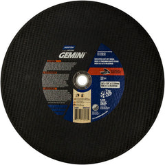 14″ × 1/8″ × 1″ Rescue High Speed Cut-Off Wheel Type 01 Straight 24 Grit Aluminum Oxide - Eagle Tool & Supply