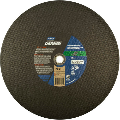 14″ × 1/8″ × 1″ Concrete High Speed Cut-Off Wheel Type 01 Straight Silicon Carbide - Eagle Tool & Supply