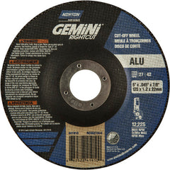 5″ × 0.045″ × 7/8″ Gemini Non-Woven Depressed Center Wheel Type 27 24 Grit - Eagle Tool & Supply