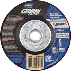 ‎4-1/2″ × 0.045″ × 5/8″-11 Gemini Non-Woven Depressed Center Wheel Type 27 24 Grit - Eagle Tool & Supply