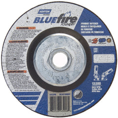 ‎4-1/2″ × 1/8″ × 5/8″ BlueFire Non-Woven Depressed Center Wheel Type 27 - Eagle Tool & Supply