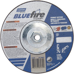 7″ × 1/8″ × 5/8″ BlueFire Non-Woven Depressed Center Wheel Type 27 Zirconia Alumina / Aluminum Oxide - Eagle Tool & Supply