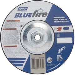 ‎7 × 1/4 × 5/8 - 11″ BlueFire Grinding Wheel ZA 24 S Type 27 - Eagle Tool & Supply
