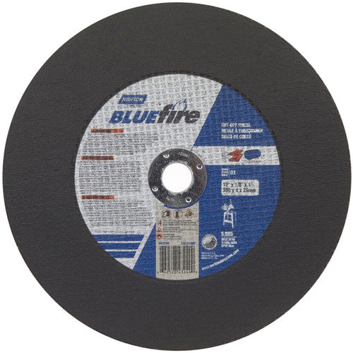 12″ × 1/8″ × 1″ BlueFire Stationary Saw Cut-Off Wheel Type 01 Straight - Eagle Tool & Supply
