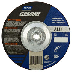‎7″ × 1/4″ × 5/8″-11 Gemini Non-Woven Depressed Center Wheel Type 27 24 Grit - Eagle Tool & Supply