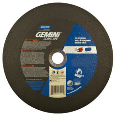 10″ × 7/64″ × 1″ Gemini Chopsaw Type 01 Straight Cut-Off Wheel Aluminum Oxide - Eagle Tool & Supply