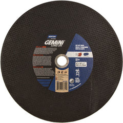 14″ × 1/8″ × 1″ Gemini Stationary Saw Cut-Off Wheel Aluminum Oxide - Eagle Tool & Supply