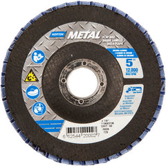 5″ × 1/4″ × 7/8″ Metal Flap Disc Type 29 Conical 60 Grit Zirconia Alumina - Eagle Tool & Supply