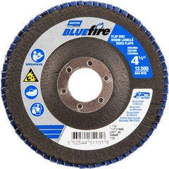 ‎4-1/2 × 7/8″ BlueFire Fiberglass Conical Flap Disc Type 29 P40 Grit R884P Zirconia Alumina - Eagle Tool & Supply
