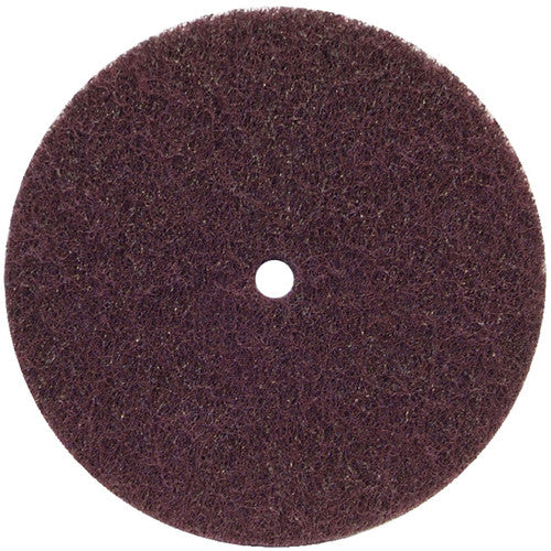 6 × 1/2″ Bear-Tex High Strength Non-Woven Arbor Hole Disc Aluminum Oxide Medium Grit - Eagle Tool & Supply