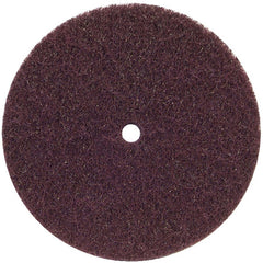 6 × 1/2″ Bear-Tex High Strength Non-Woven Arbor Hole Disc Aluminum Oxide Medium Grit - Eagle Tool & Supply