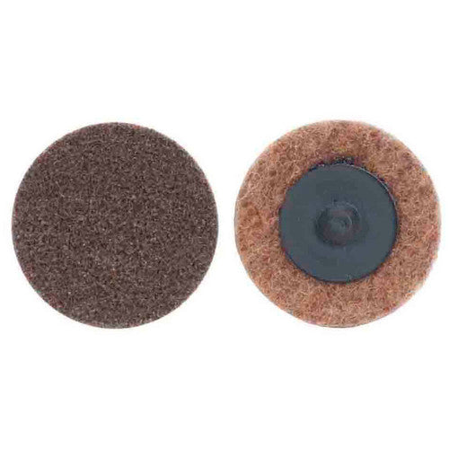 4″ STE VS Non Woven Quick Change Disc Type TR/III 80 Grit Coarse Aluminum Oxide - Eagle Tool & Supply