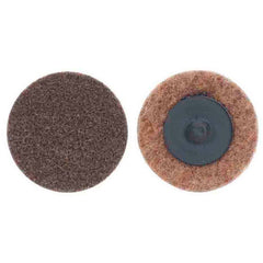 4″ STE VS Non Woven Quick Change Disc Type TR/III 80 Grit Coarse Aluminum Oxide - Eagle Tool & Supply