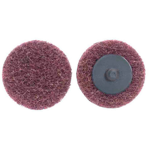 3″ Bear Tex Non Woven Quick Change Disc Type TR/III Medium Grit Aluminum Oxide - Eagle Tool & Supply
