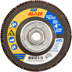‎4-1/2″ × 1/4″ × 5/8″-11 SG Blaze R980P Flap Disc Type 27 Flat 80 Grit - Eagle Tool & Supply