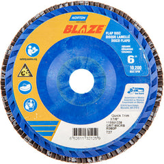 6″ × 7/8″ 40 Grit Type 27 Blaze Flap Disc - Eagle Tool & Supply