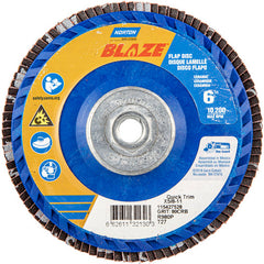 ‎6″ × 5/8″-11 80 Grit Type 27 Blaze Flap Disc - Eagle Tool & Supply