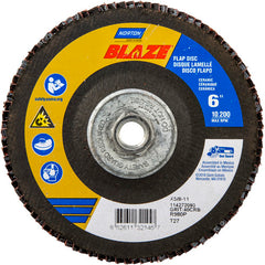 ‎6″ × 5/8″-11 40 Grit Type 27 Blaze Flap Disc - Eagle Tool & Supply