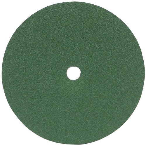 7″ × 1/4″ × 7/8″ GreenLyte Plus SG F986 Fiber Disc 50 Grit Ceramic Alumina - Eagle Tool & Supply