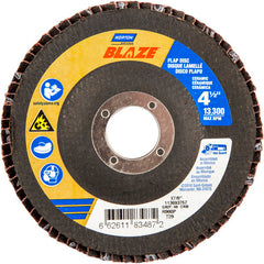 ‎4-1/2 × 7/8″ Blaze Fiberglass Conical Flap Disc Type 29 40 Grit R980P Premium Ceramic Alumina - Eagle Tool & Supply