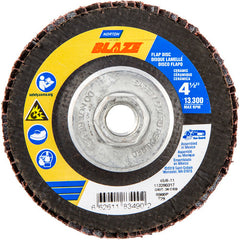 ‎4-1/2 × 5/8 - 11″ Blaze Fiberglass Conical Flap Disc Type 29 36 Grit R980P Premium Ceramic Alumina - Eagle Tool & Supply