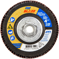 ‎4-1/2 × 5/8 - 11″ Blaze Fiberglass Conical Flap Disc Type 29 60 Grit R980P Premium Ceramic Alumina - Eagle Tool & Supply