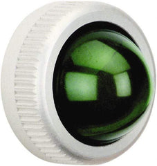 Schneider Electric - Round Pilot and Indicator Light Lens - Green - Eagle Tool & Supply