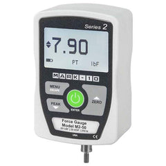Mark-10 - Digital Tension & Compression Force Gages Capacity (lbf): 50.00 Capacity (N): 250.00 - Eagle Tool & Supply