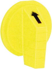 Schneider Electric - 30mm, Yellow, Selector Switch Operating Knob - For Use with Selector Switch - Eagle Tool & Supply