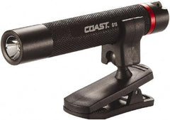 Coast Cutlery - White LED Bulb, 18 Lumens, Hands-free Flashlight - Black Aluminum Body, 1 AAA Alkaline Battery Included - Eagle Tool & Supply
