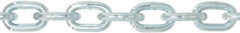 Value Collection - 5/16" Welded Proof Coil Chain - 1,900 Lb Capacity, Grade 30, 92' Long, Zinc Plated Finish - Eagle Tool & Supply