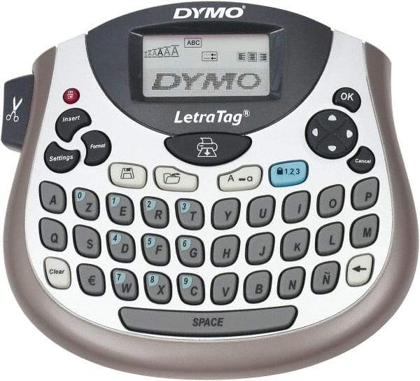 Dymo - Hand Held Electronic Label Maker - 180 DPI Resolution, 6.7" Wide x 5.7" Long - Eagle Tool & Supply