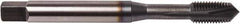 Union Butterfield - M16x1.50 Metric Fine, 4 Flute, TiCN Finish, Powdered Metal Spiral Point Tap - Plug Chamfer, Right Hand Thread, 100mm OAL, 22mm Thread Length, 0.48" Shank Diam, 6H Class of Fit, Series 1673AP - Exact Industrial Supply