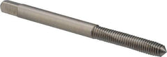 Union Butterfield - M4x0.70 Metric Coarse 6H D6 Thread Limit Plug Thread Forming Tap - High Speed Steel, Bright Finish, 2-1/8" OAL, 3/4" Thread Length, Right Hand Thread, Series 1580M - Eagle Tool & Supply