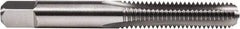 Union Butterfield - 3/8-16 UNC, H3, 4 Flute, Plug Chamfer, Bright Finish, Hand STI Tap - 3-3/8" OAL, 1-21/32" Thread Length, 7/16" Square Length, 0.275" Square Size, 3B Class of Fit, Series 1572 - Exact Industrial Supply