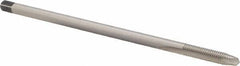 Union Butterfield - #8-32 UNC 2 Flute H3 Bright Finish High Speed Steel Spiral Point Extension Tap - Plug Chamfer, 4" OAL, 3/4" Thread Length, 3B Class of Fit, Series 1534NE - Eagle Tool & Supply