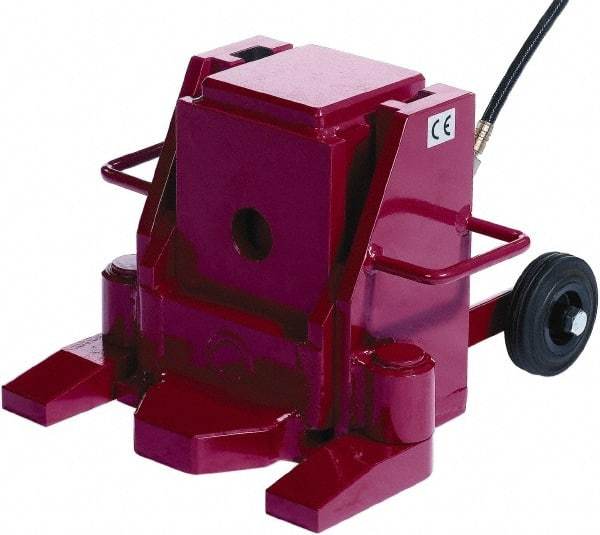 GKS - 30 Ton Capacity Toe Jack - 1.6" to 19.1" High, 6.1" Piston Stroke - Eagle Tool & Supply