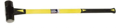 Ability One - 8 Lb Head, 32" Long Sledge Hammer - Steel Head, Fiberglass Handle with Grip - Eagle Tool & Supply