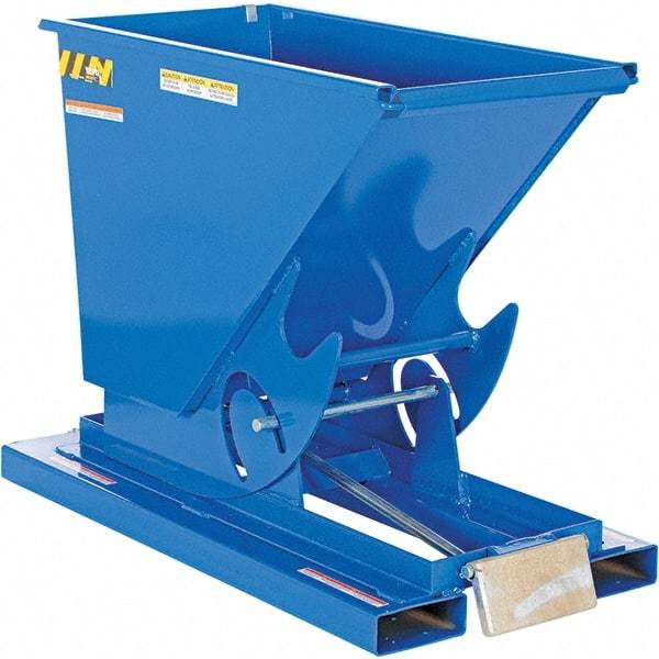Vestil - 4,000 Lb Load Capacity, Hopper - Eagle Tool & Supply