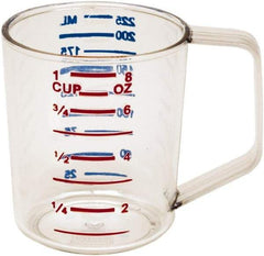 Rubbermaid - 0.25 Quart Polycarbonate Measuring Cup - 25 ml Graduation - Eagle Tool & Supply