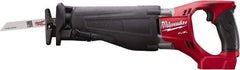 Milwaukee Tool - 18V, 0 to 3,000 SPM, Cordless Reciprocating Saw - 1-1/8" Stroke Length, 17-3/4" Saw Length, Lithium-Ion Batteries Not Included - Eagle Tool & Supply
