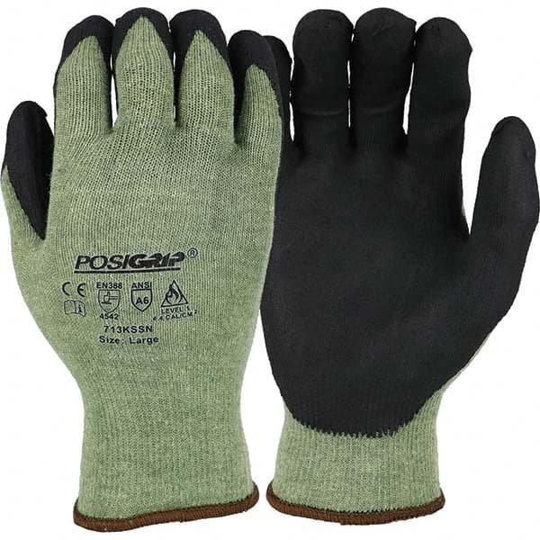 PIP - Size XL, ANSI Cut Lvl A6, Nitrile Coated Cut Resistant Gloves - Eagle Tool & Supply