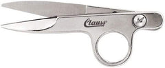 Clauss - 1" Length of Cut, Straight Pattern Thread Snip - 4-1/2" OAL - Eagle Tool & Supply