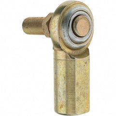 Value Collection - Female Spherical Rod End with Stud - 3/8-24, Steel with Steel Raceway - Eagle Tool & Supply