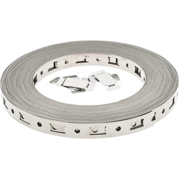 Value Collection - Hose Clamp Kits Contents: 50 Feet of Banding, 5 Splices - Eagle Tool & Supply