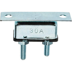 Value Collection - 30 Amp Automotive Stud Terminal Circuit Breaker - Bracket Mount - Eagle Tool & Supply