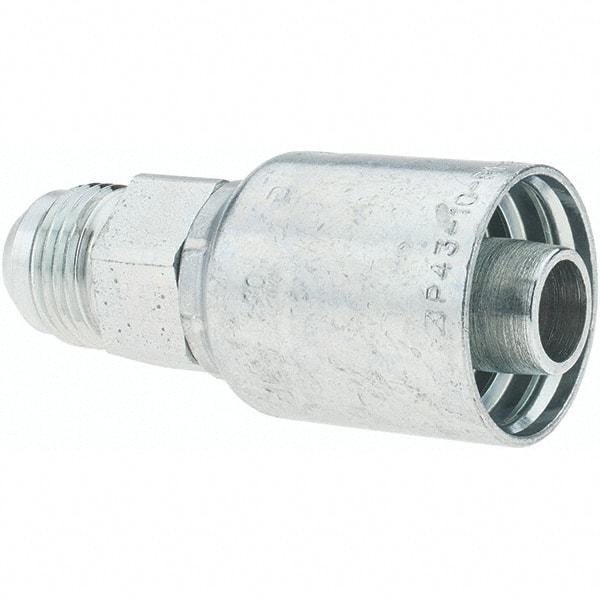 Parker - 5/8 Thread Hydraulic Hose Fitting - -10 Hose Size, 5/8" Hose Diam - Eagle Tool & Supply